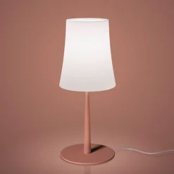 Foscarini Birdie Easy pöytävalaisin tiilenpunainen