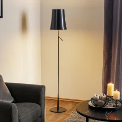 Foscarini Birdie LED Lettura -lattiavalaisin, graf