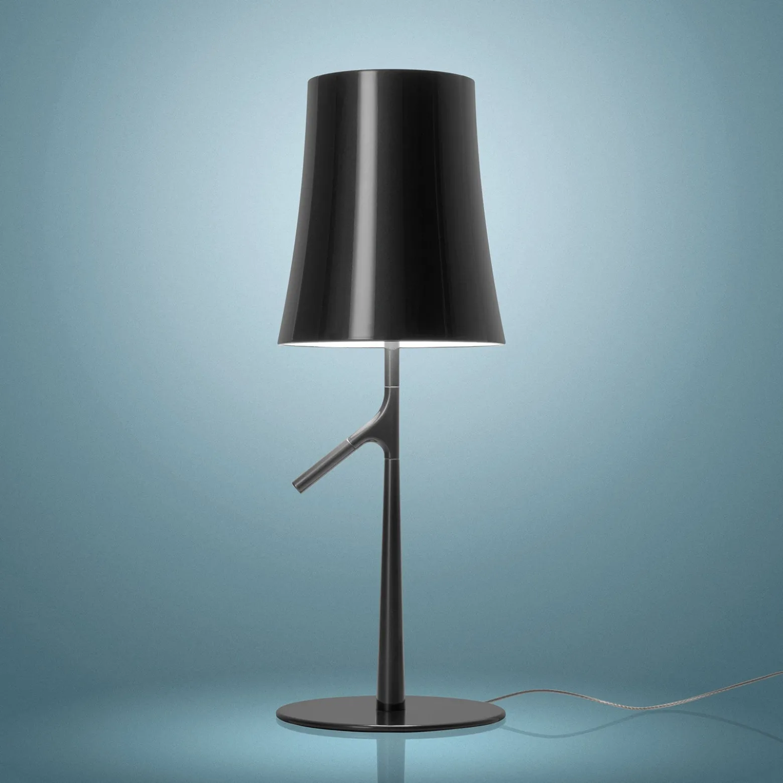 Foscarini Birdie LED piccola -pöytävalaisin grafii