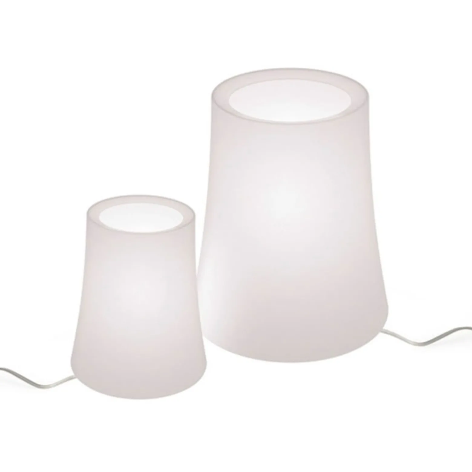 Foscarini Birdie Zero pöytävalaisin, korkeus 29 cm