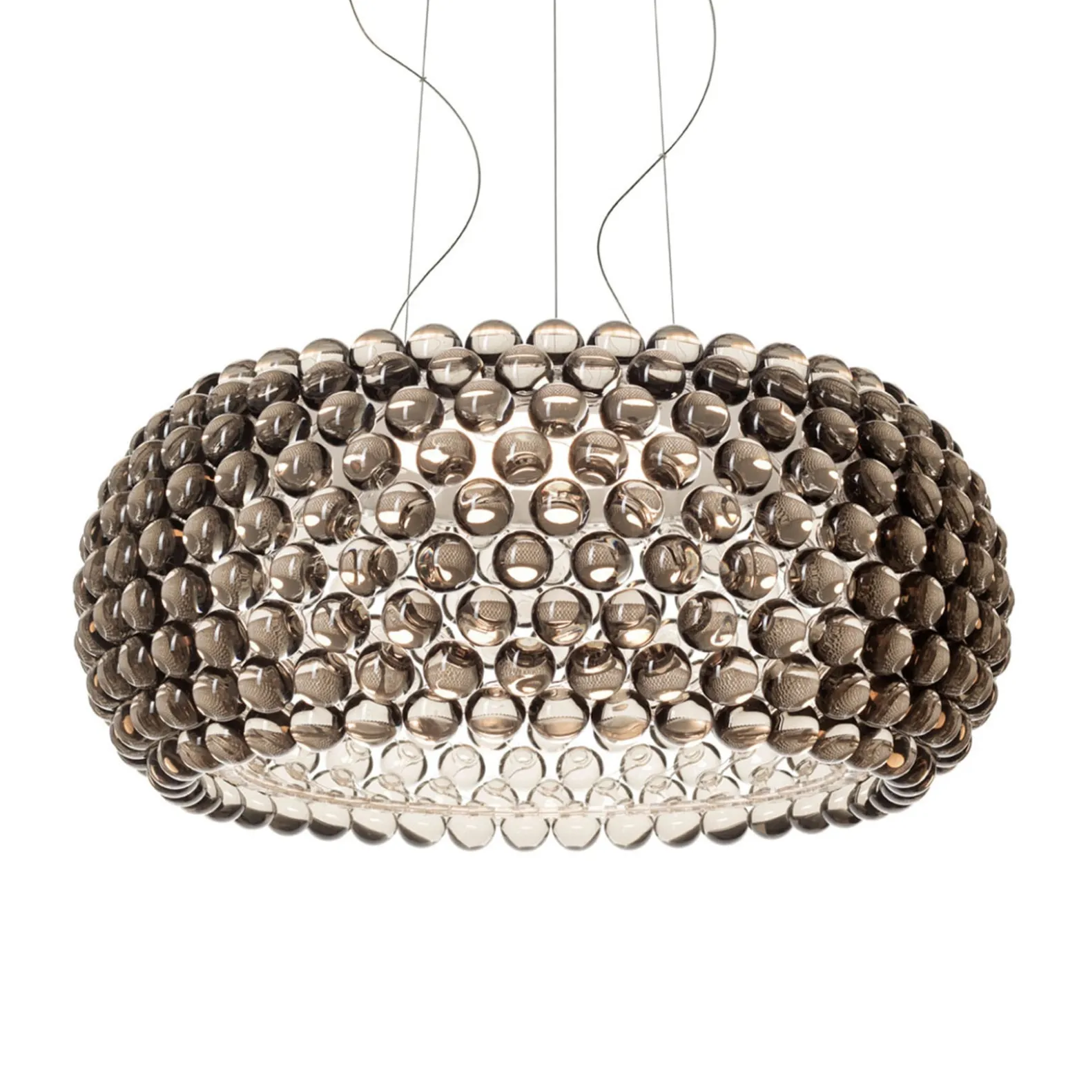 Foscarini Caboche Plus Grande -riippu dim harmaa