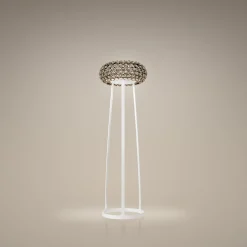 Foscarini Caboche Plus lattiavalaisin 154cm savunharmaa