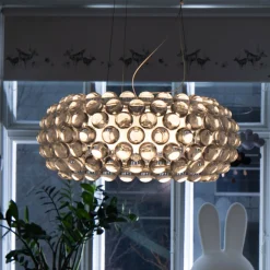 Foscarini Caboche Plus media riippuvalo R7s, harmaa