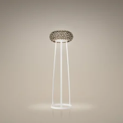Foscarini Caboche Plus MyLight LED-lattiavalaisin 154 cm savu