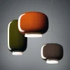 Foscarini Chouchin 3 -LED-riippuvalaisin, harmaa