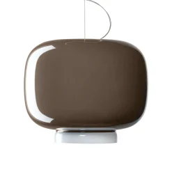 Foscarini Chouchin 3 -LED-riippuvalaisin, harmaa
