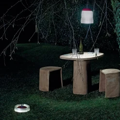 Foscarini Cri Cri LED-koristevalaisin, punainen
