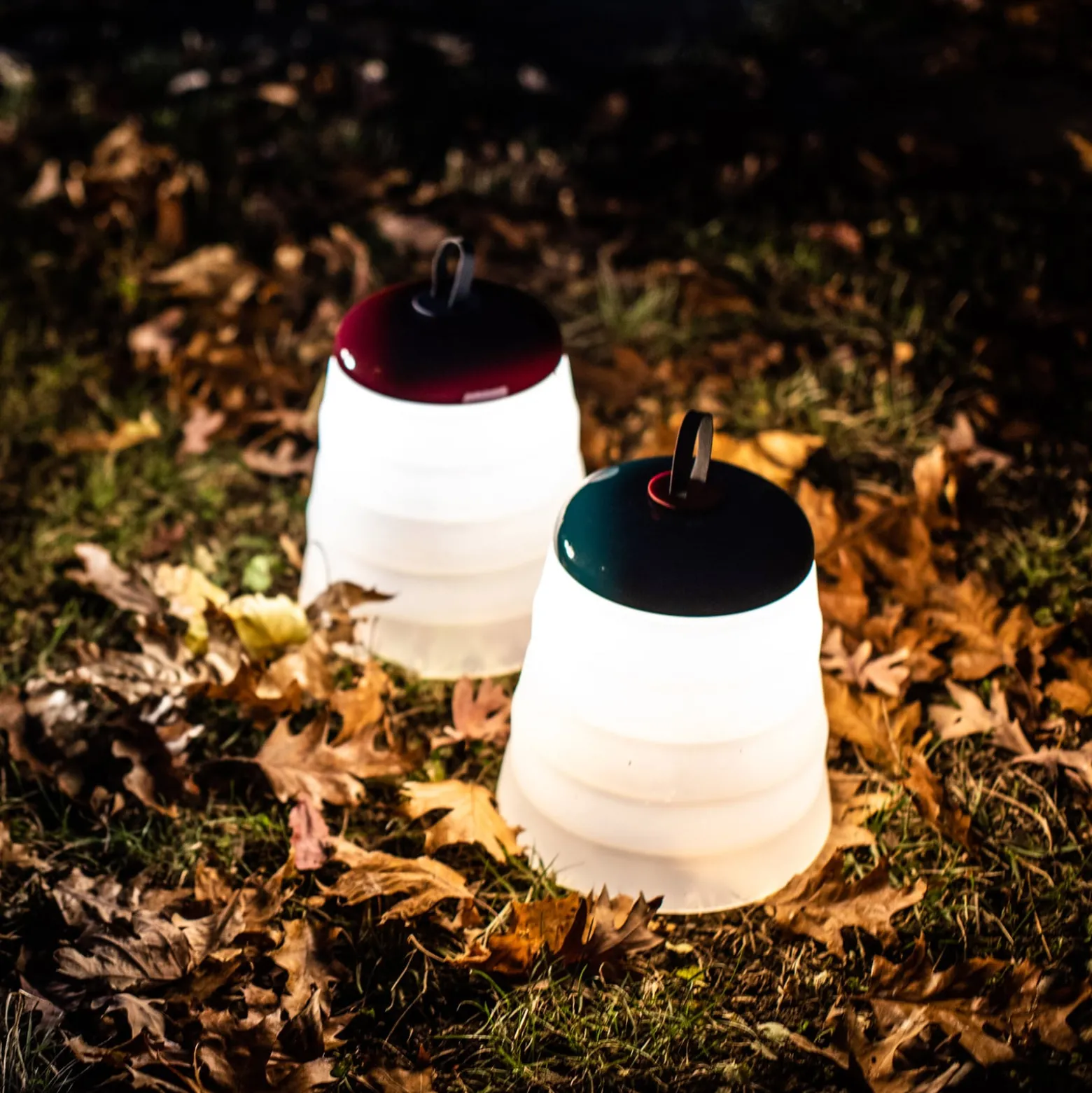 Foscarini Cri Cri LED-koristevalaisin, punainen