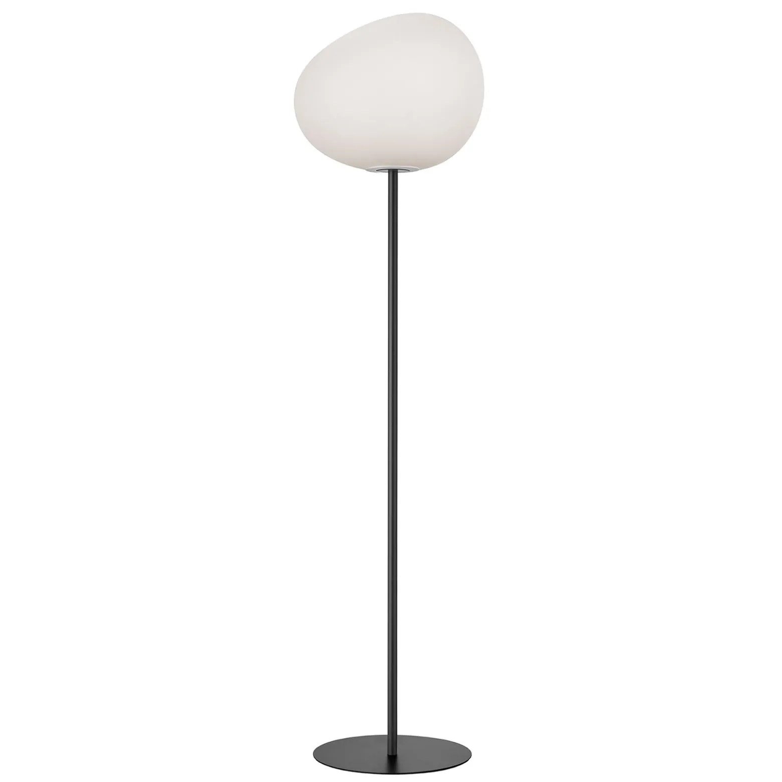 Foscarini Gregg grande -lattiavalo 186cm grafiitti