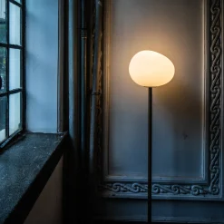 Foscarini Gregg grande -lattiavalo 186cm grafiitti