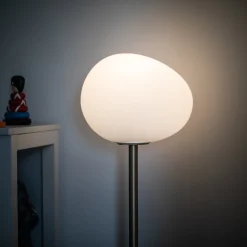 Foscarini Gregg media -lattiavalo 151 cm grafiitti