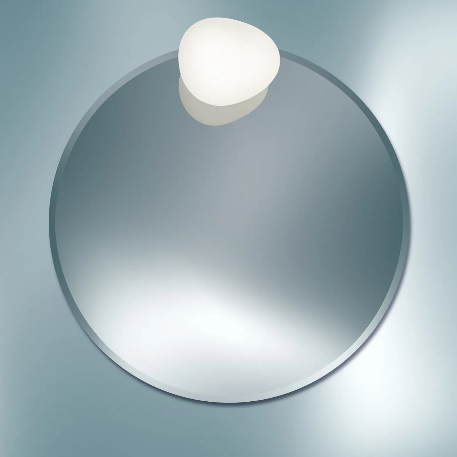 Foscarini Gregg piccola -peilivalaisin, valkoinen