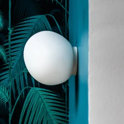 Foscarini Gregg piccola-seinälamppu valkoinen IP40