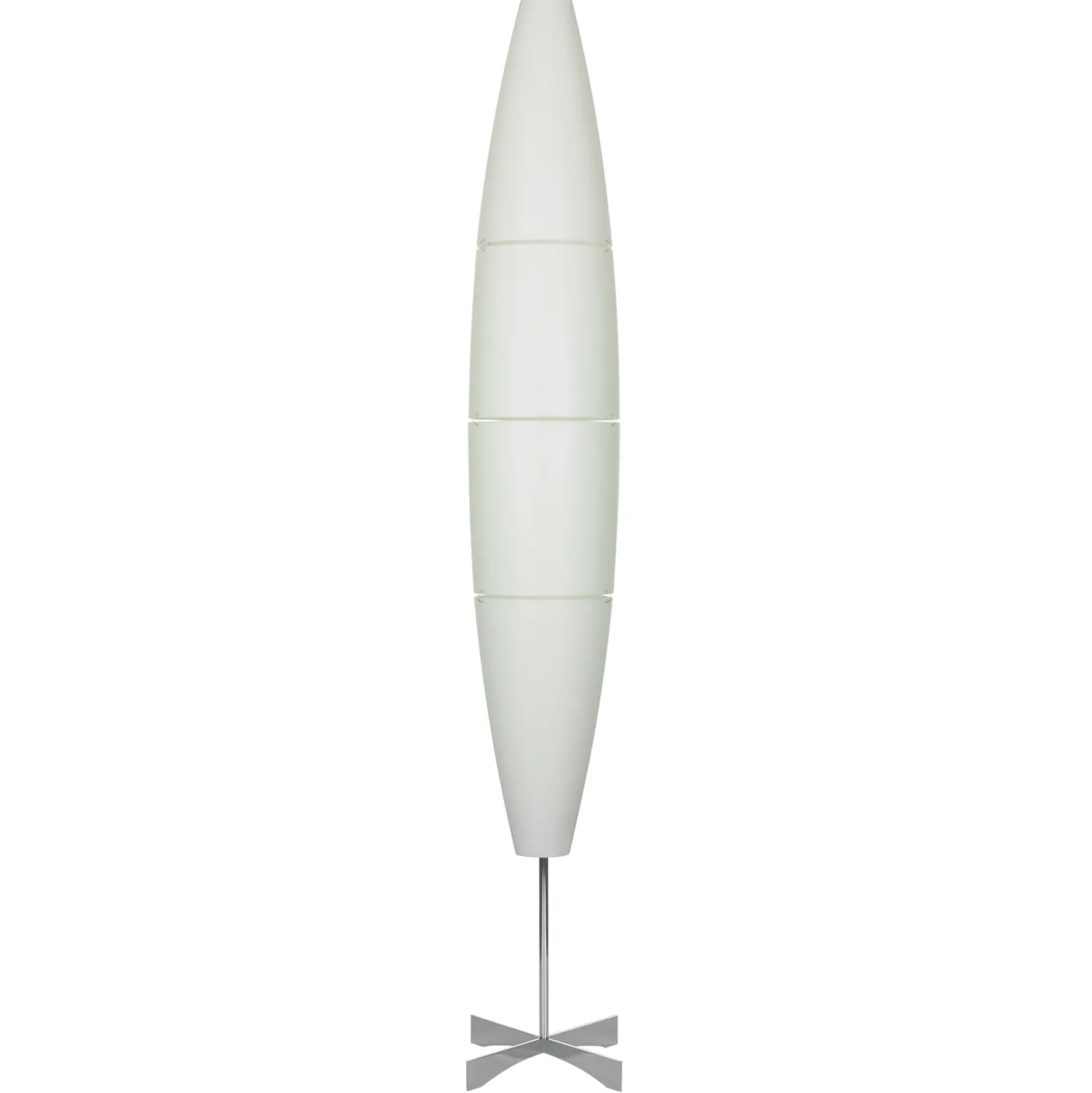 Foscarini Havana -lattiavalo, himmennin, valkoinen