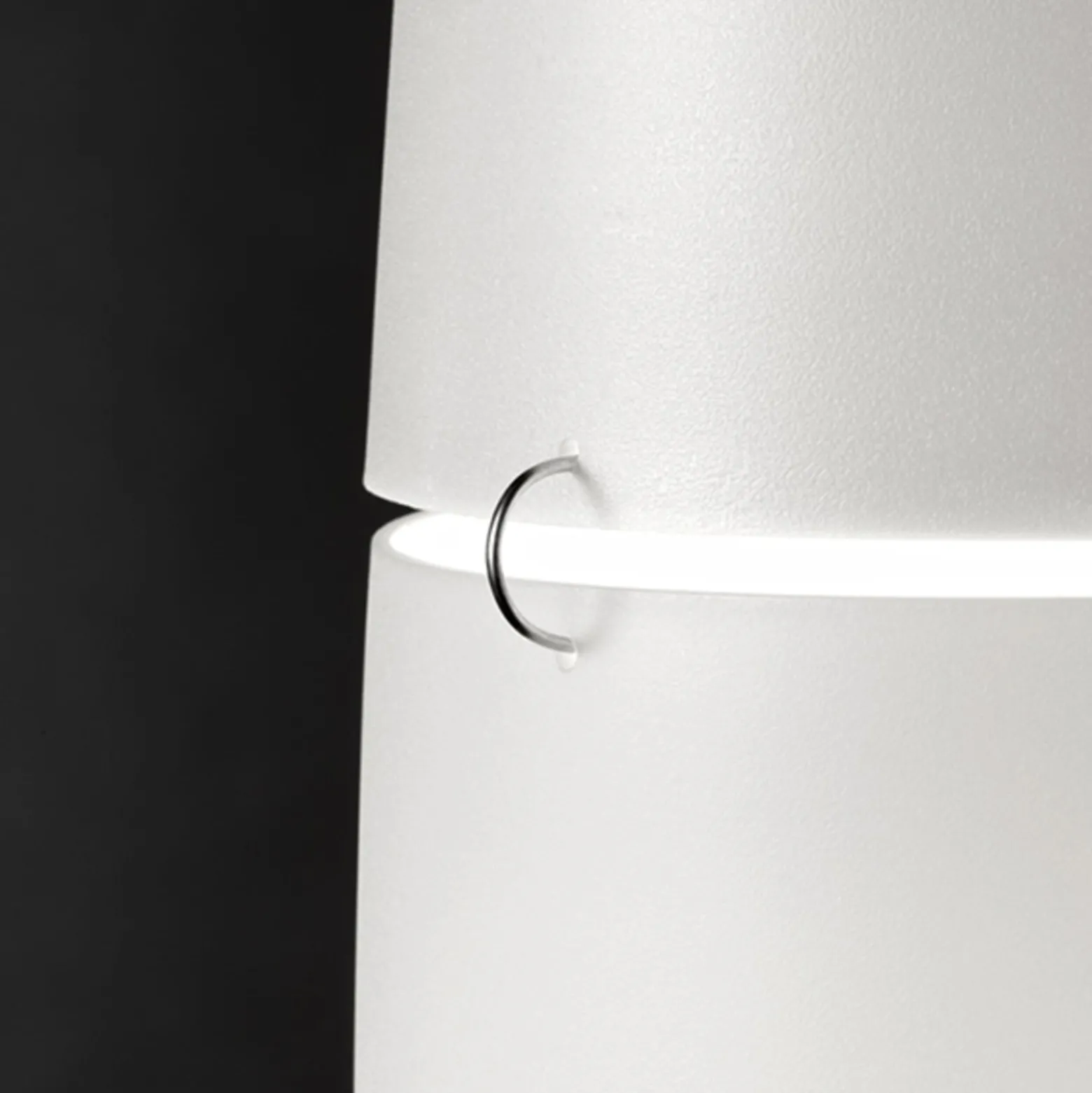 Foscarini Havana -lattiavalo, himmennin, valkoinen