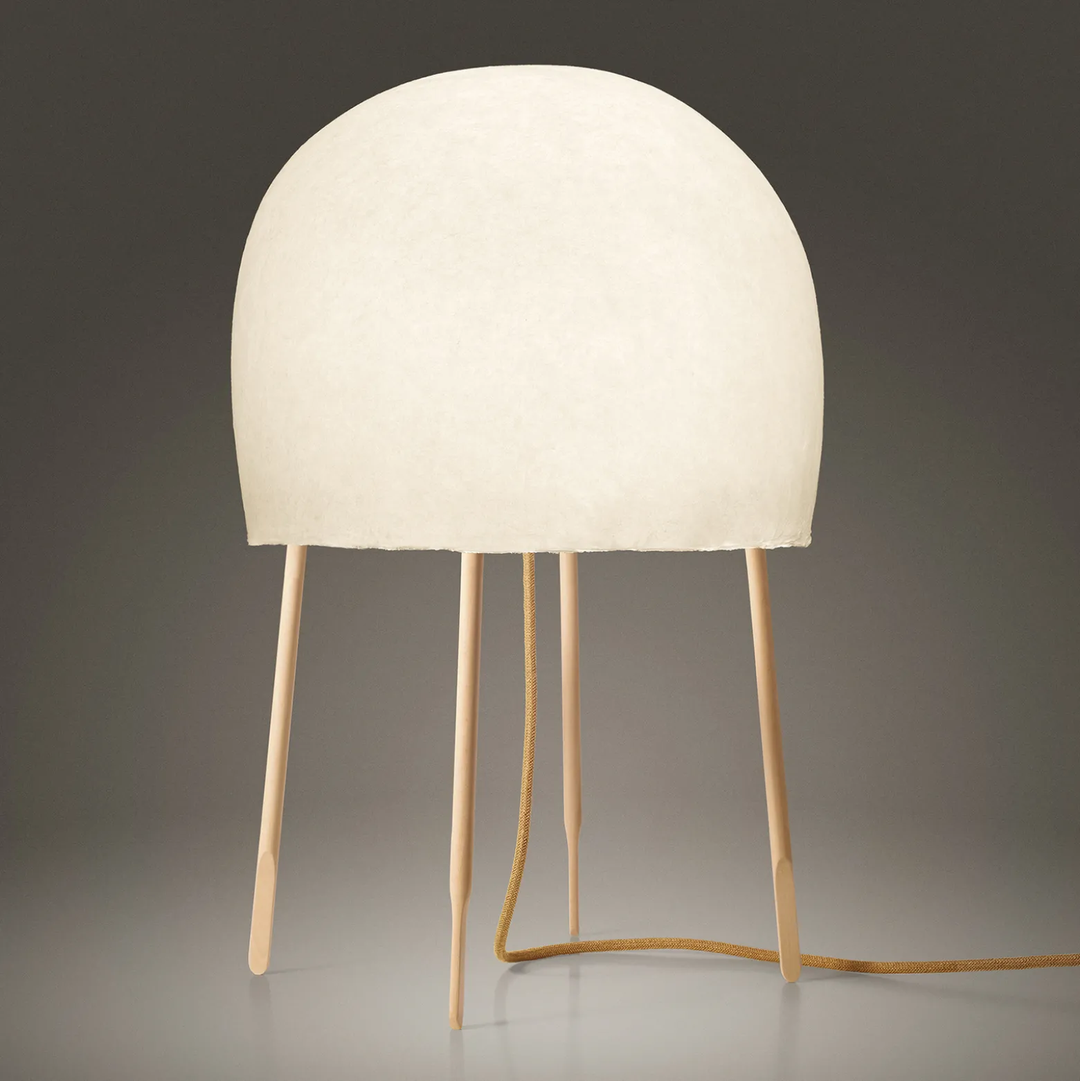 Foscarini Kurage -pöytälamppu washi-paperia