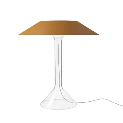 Foscarini LED-pöytävalaisin Chapeaux M, okrakeltainen