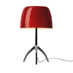 Foscarini Lumiere piccola musta/punainen himmennys