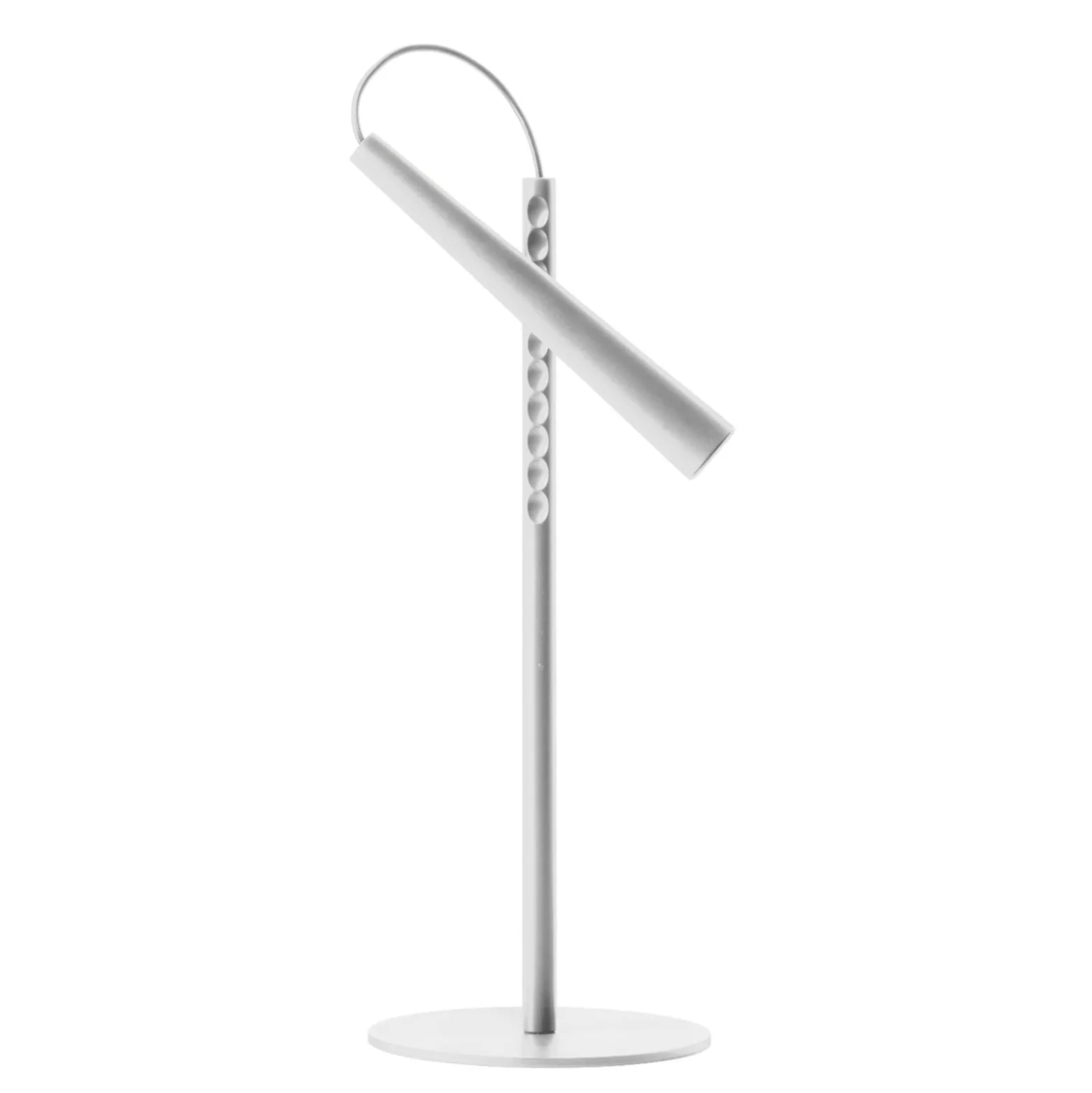Foscarini Magneto LED -pöytävalaisin, valkoinen