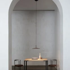Foscarini MyLight Aplomb large -riippuvalo, ruskea