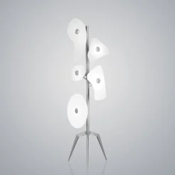 Foscarini Orbital -lattiavalo lasia, valkoinen