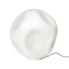 Foscarini pöytävalaisin Hoba Grande, Ø 36 cm, himmennettävä, lasi