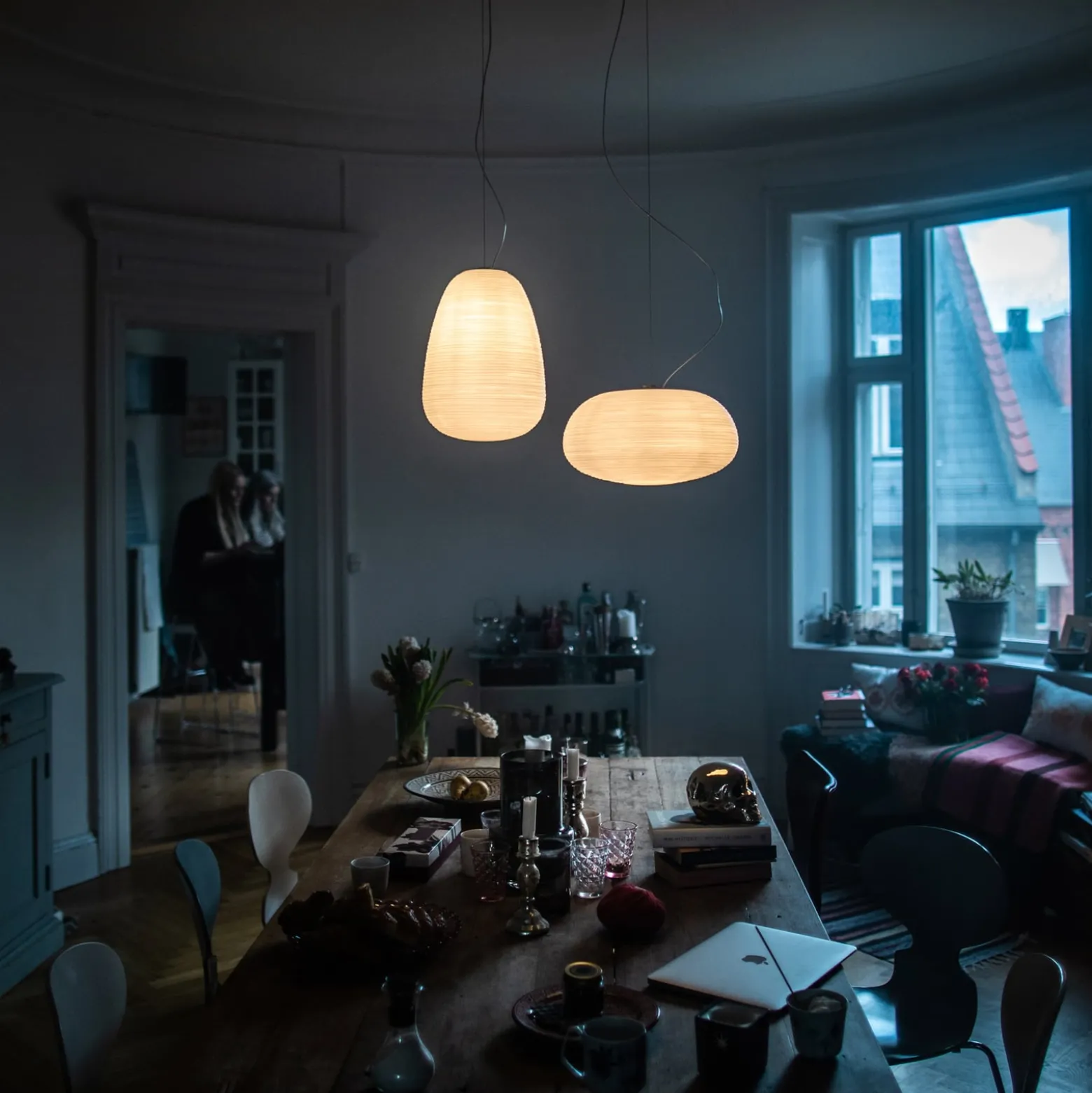 Foscarini Rituals 2 lasinen riippuvalaisin