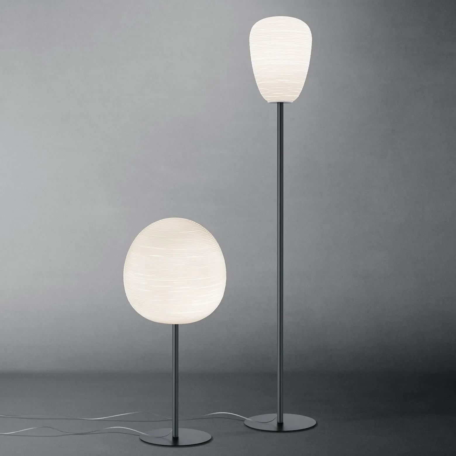 Foscarini Rituals 1-lattiavalo himmennin grafiitti