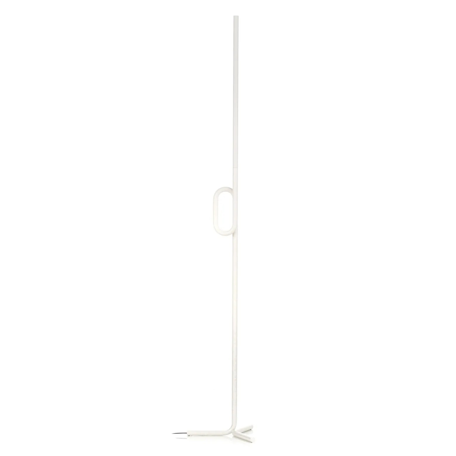 Foscarini Tobia terra -LED-lattiavalo, valkoinen
