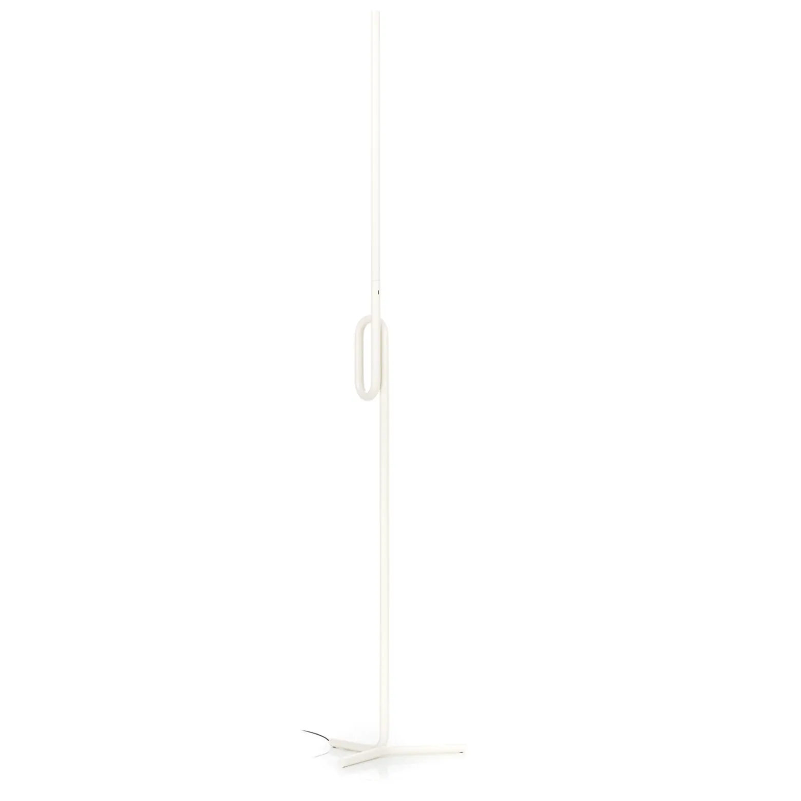 Foscarini Tobia terra -LED-lattiavalo, valkoinen