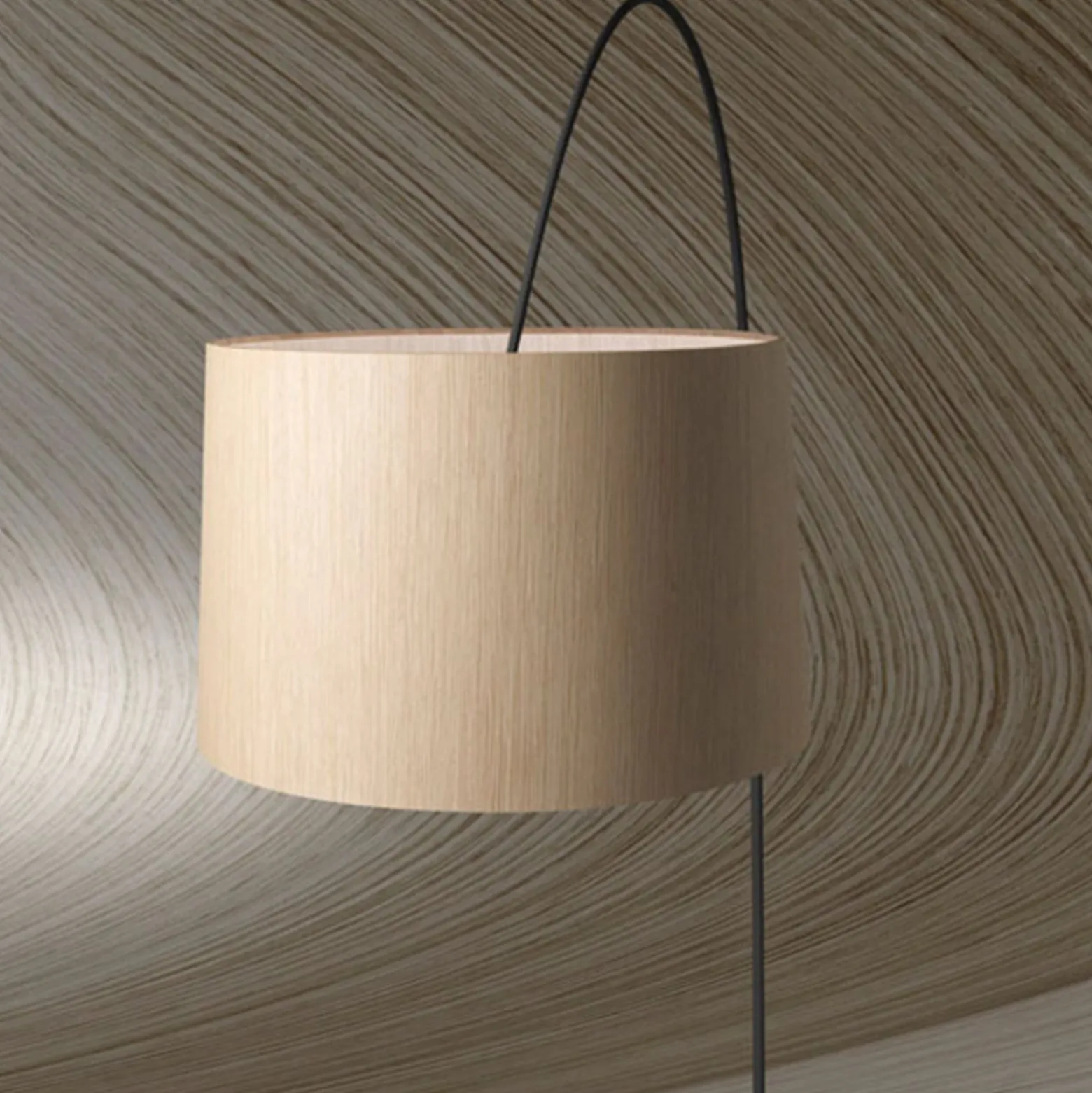 Foscarini Twiggi Wood -LED-lattiavalaisin