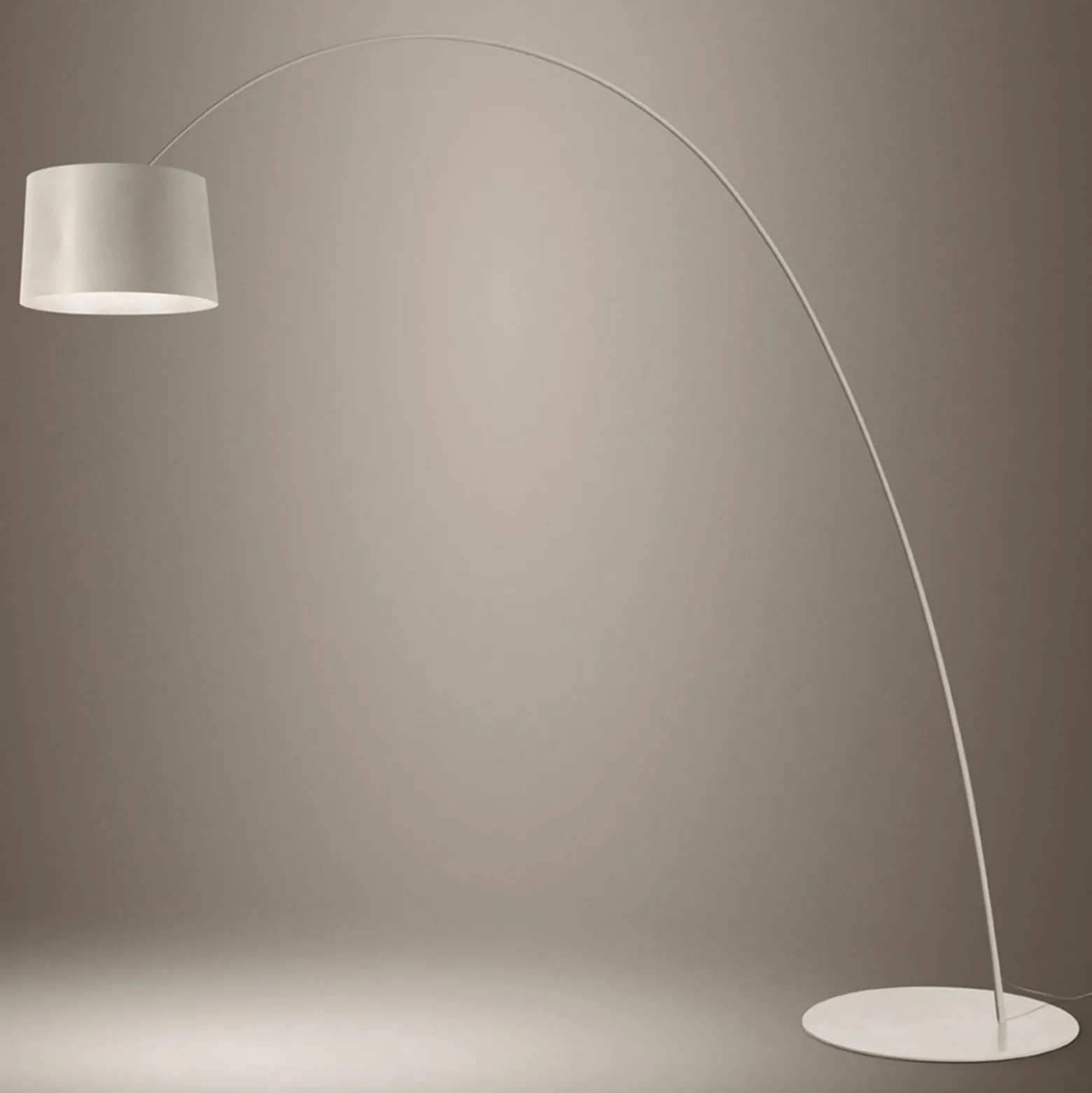 Foscarini Twiggy Elle MyLight -lattiavalo, greige