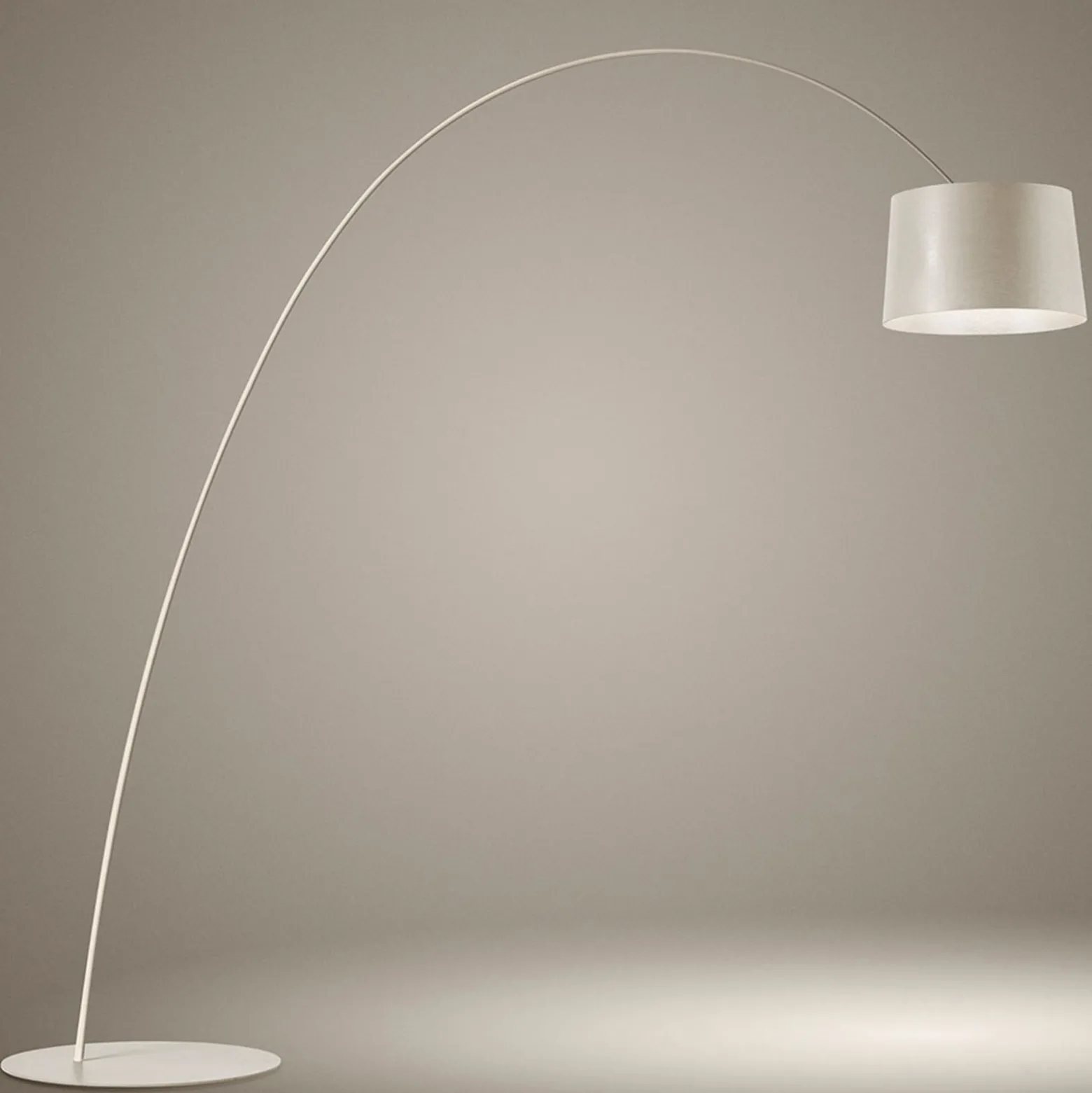 Foscarini Twiggy Elle MyLight -lattiavalo, greige