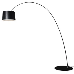 Foscarini Twiggy Elle MyLight -lattiavalo, musta