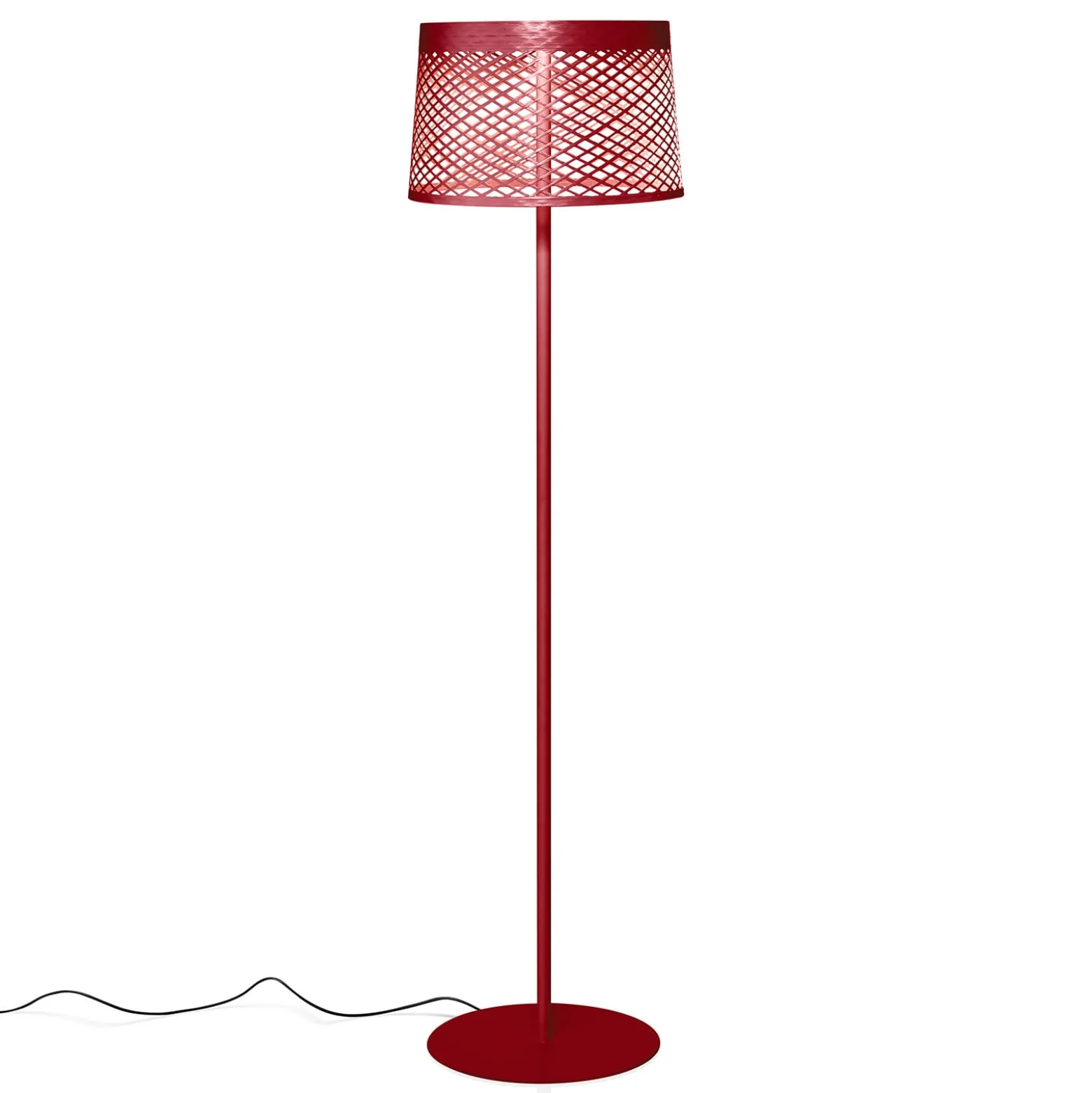 Foscarini Twiggy Grid maavalaisin, karmiininpunainen