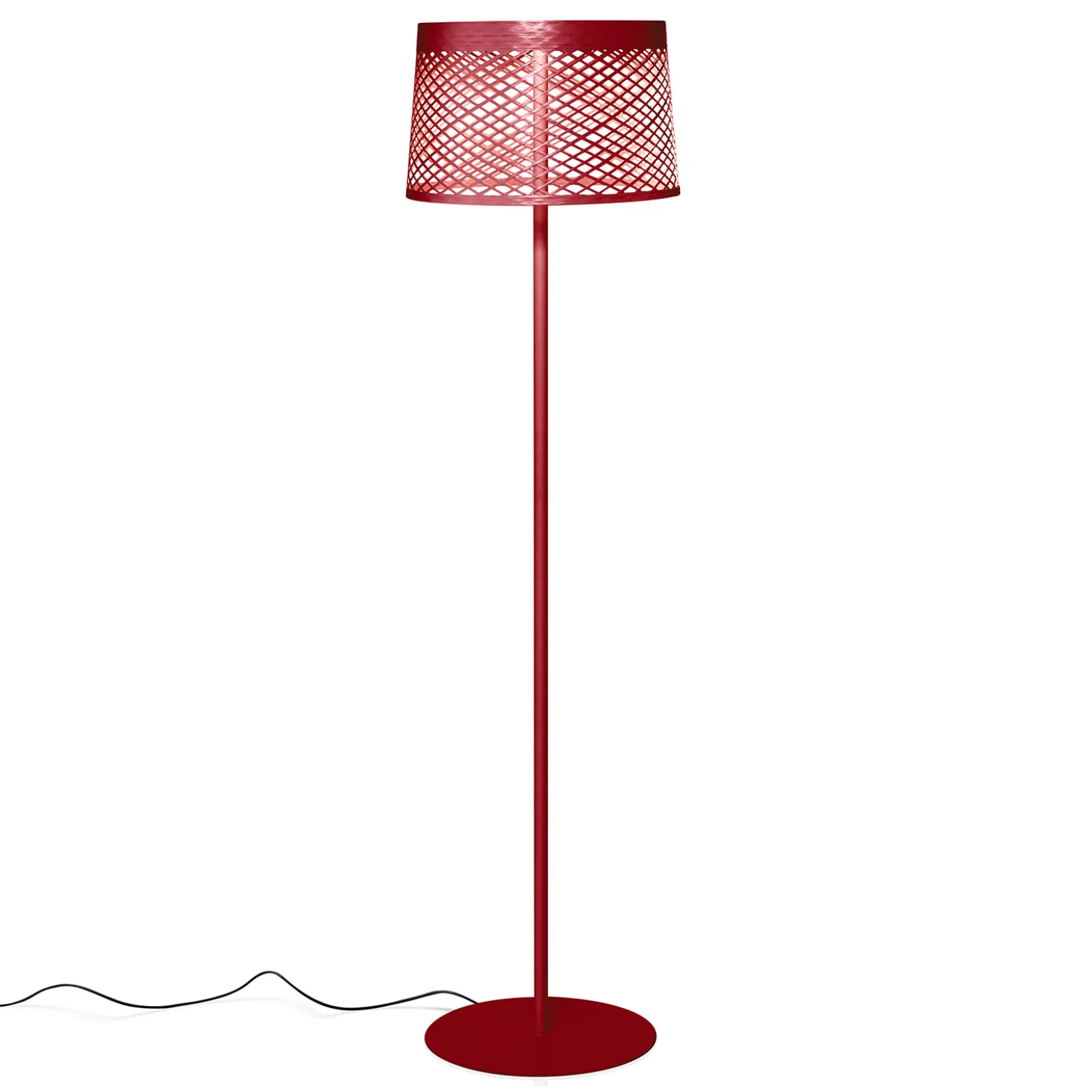 Foscarini Twiggy Grid maavalaisin, karmiininpunainen