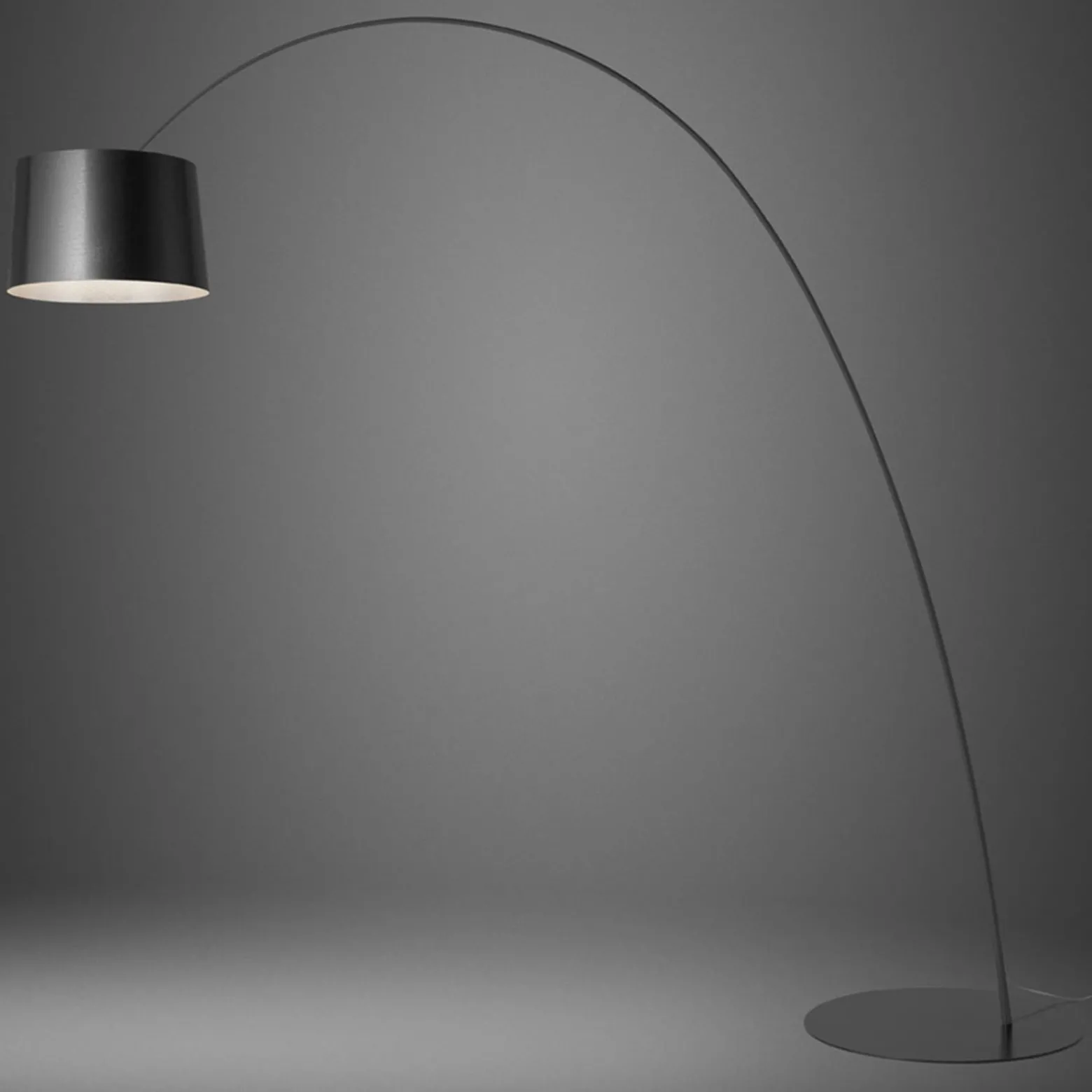 Foscarini Twiggy LED-lattiavalaisin grafiitti