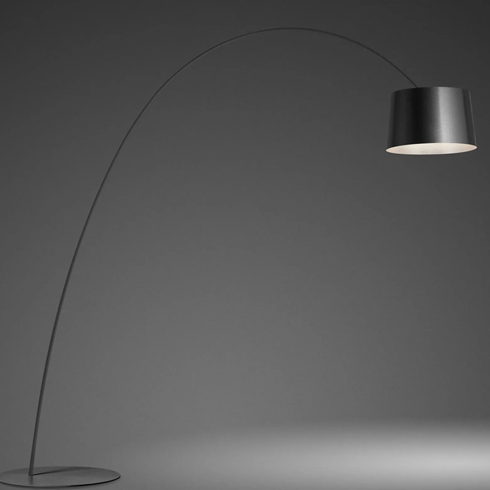 Foscarini Twiggy LED-lattiavalaisin grafiitti
