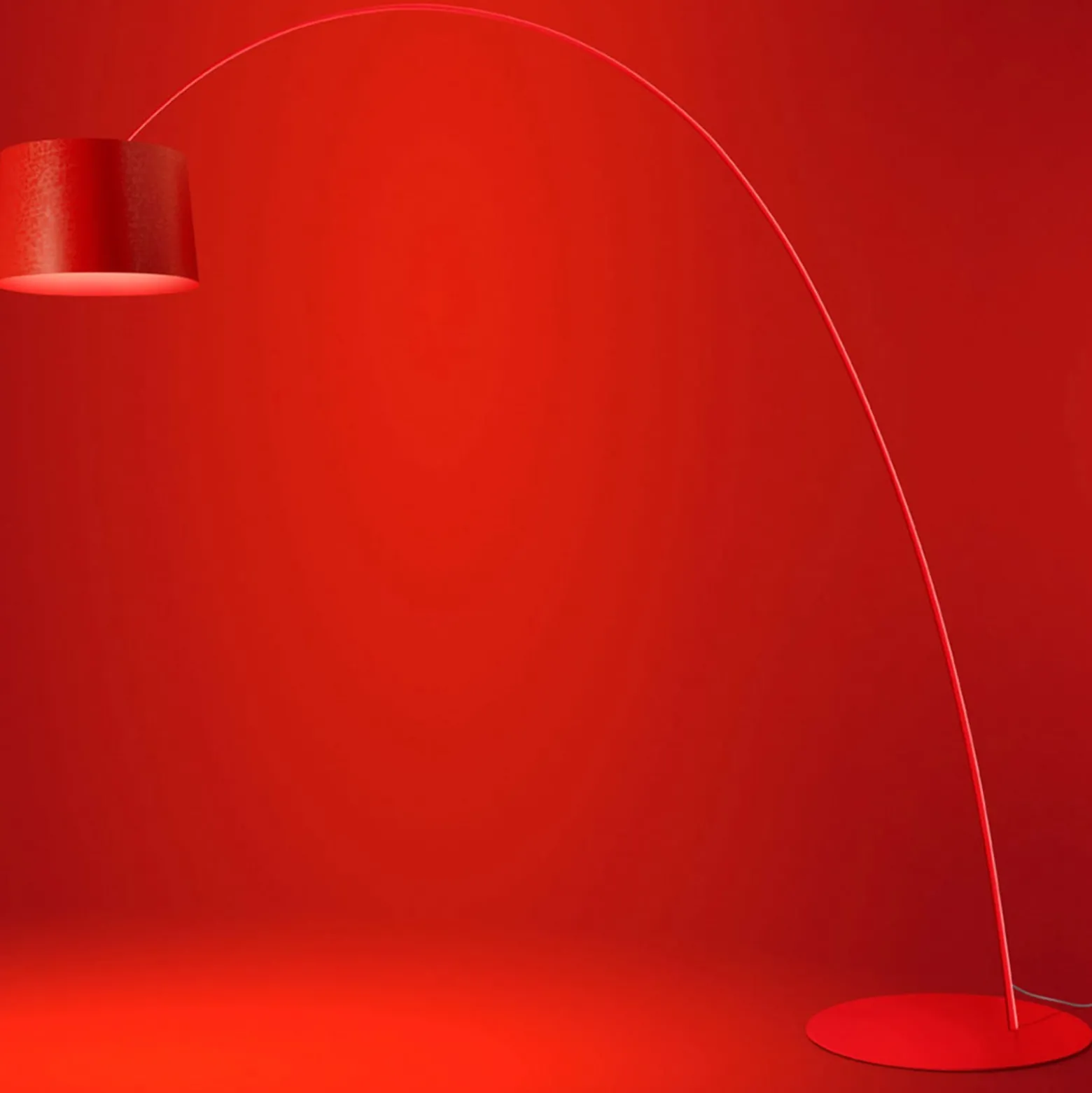 Foscarini Twiggy LED-lattiavalaisin, violetti
