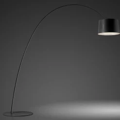 Foscarini Twiggy MyLight LED-lattiavalo CCT musta
