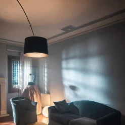 Foscarini Twiggy MyLight LED-lattiavalo CCT musta