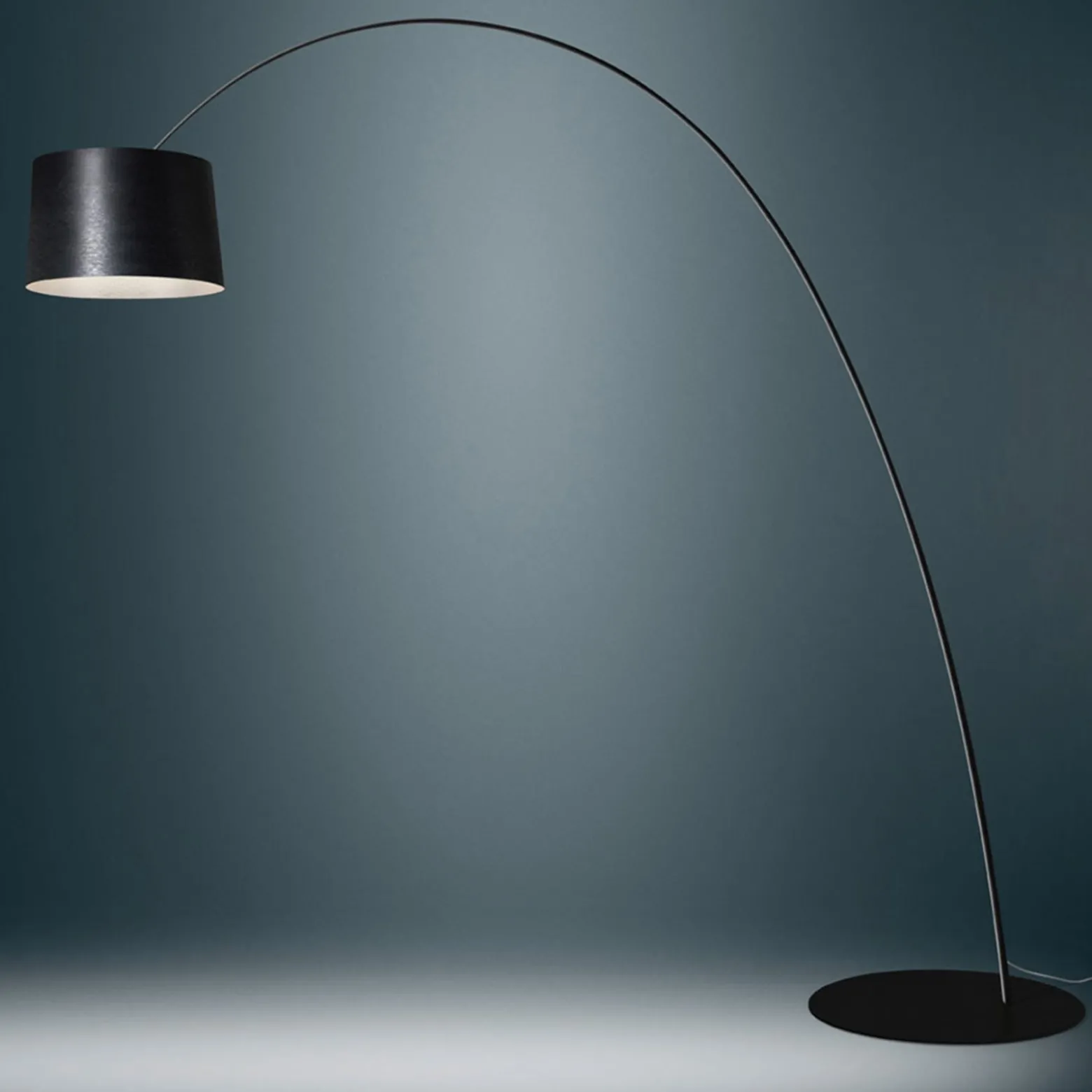 Foscarini Twiggy MyLight LED-lattiavalo CCT musta