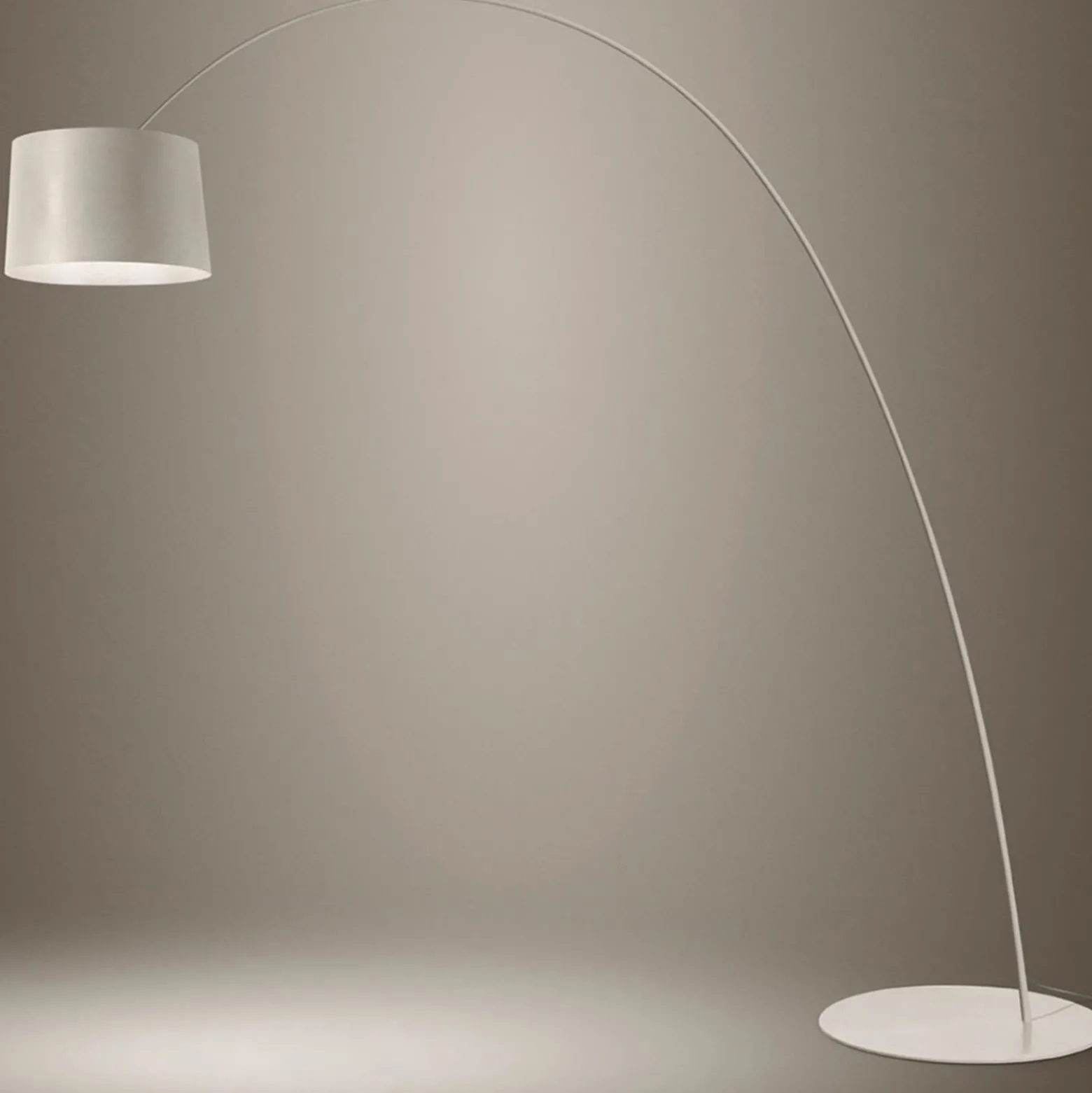 Foscarini Twiggy MyLight -LED-lattiavalo, greige