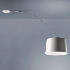 Foscarini Twiggy -riippuvalaisin, kaari, valkoinen