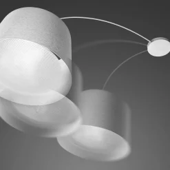 Foscarini Twiggy -riippuvalaisin, kaari, valkoinen