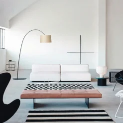 Foscarini Twiggy Wood -LED-lattiavalo, musta