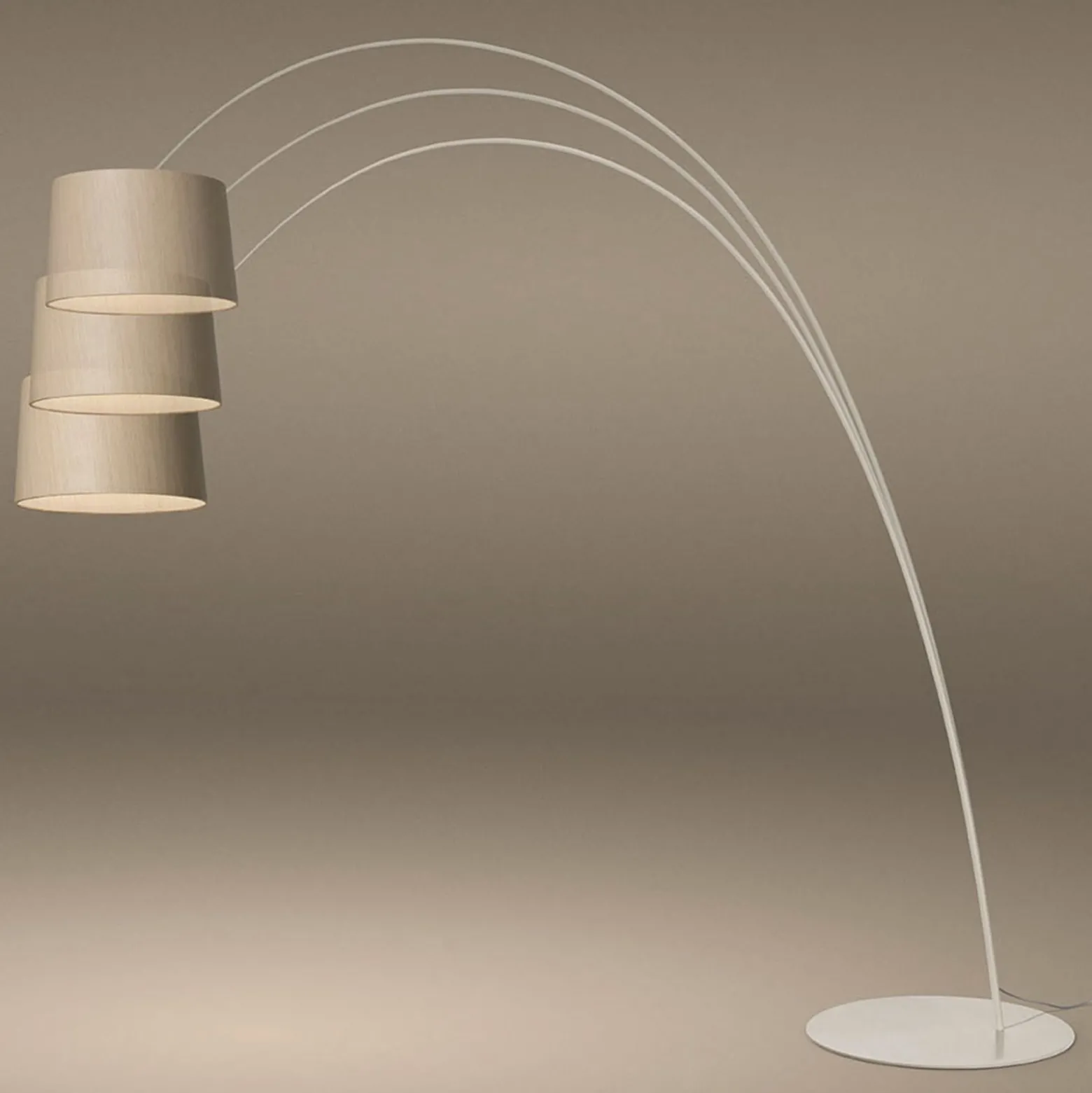 Foscarini Twiggy Wood MyLight -lattia CCT greige