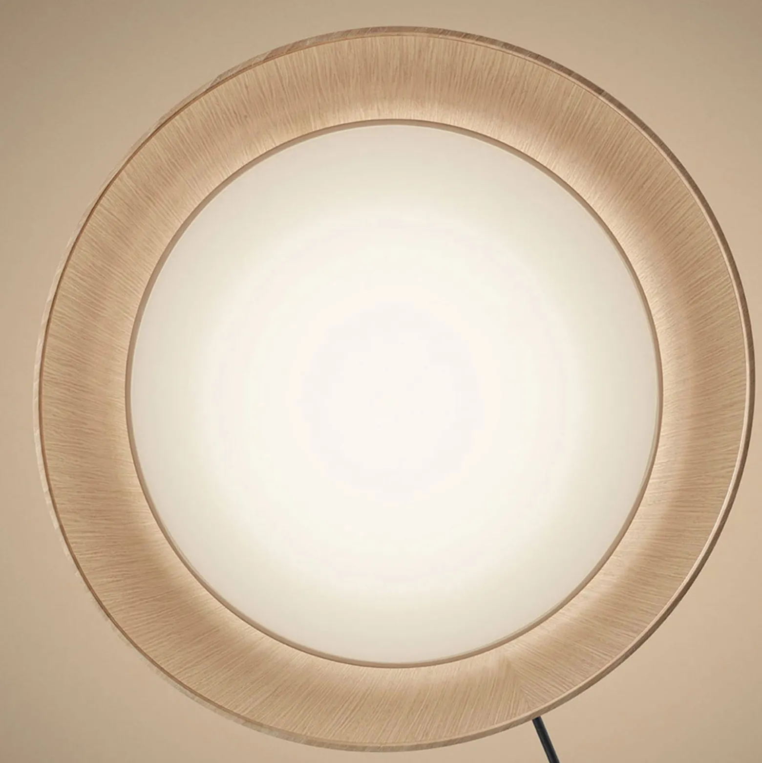 Foscarini Twiggy Wood MyLight -lattiavalo musta