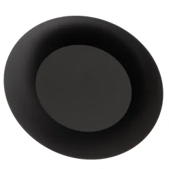 Foskal LED-kattovalaisin, musta, Ø 21,5 cm