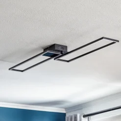 Frame LED-kattovalaisin, kaukosäädin, musta